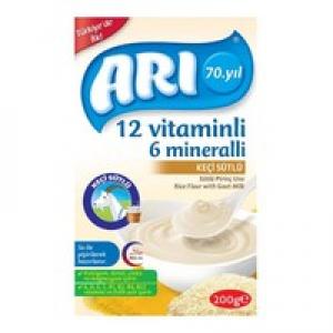 Arı Mama Sütlü 12 Vitaminli 6 Mineralli Pirinç Unu 200 g