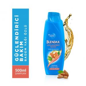 Blendax Güçlendirici Bakım Badem Yağı Özlü Şampuan 500 ml